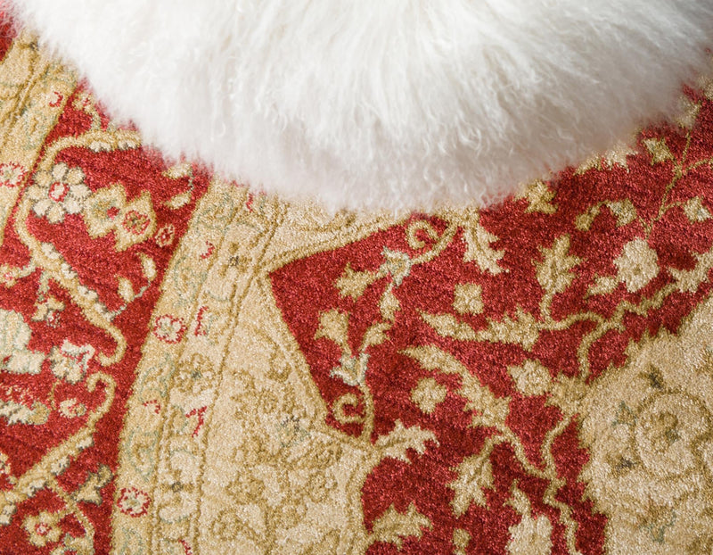 Chelsea Elegance Collection Area Rug - Twickenham Round Red lifestyle 51