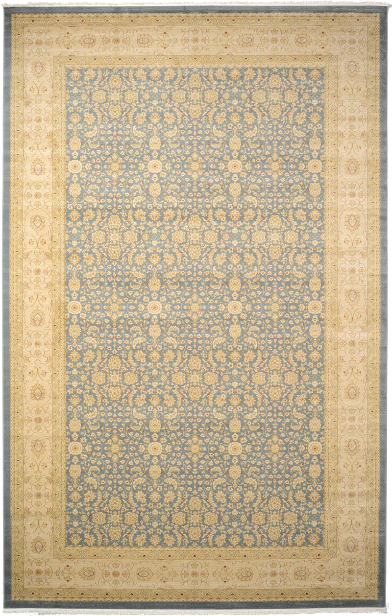 Chelsea Elegance Collection Area Rug - Hampton Rectangular Blue lifestyle 18