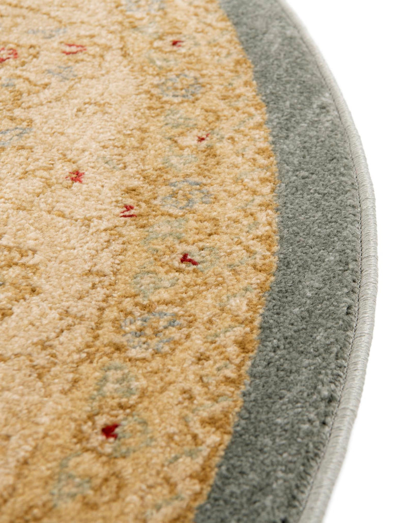 Chelsea Elegance Collection Area Rug - Hampton Round Blue lifestyle 36
