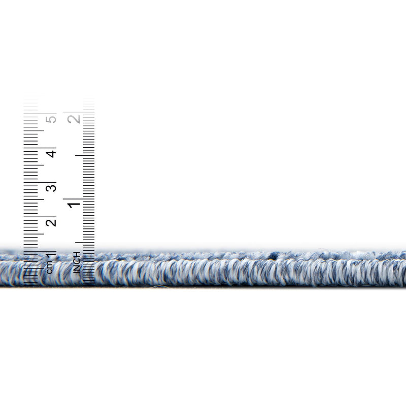 Horizon Collection Area Rug - Apex (Blue) Rectangular Blue lifestyle 31