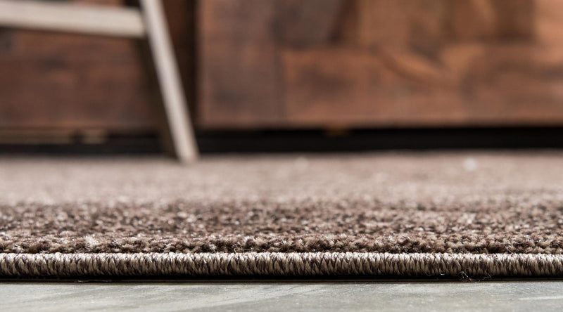 Horizon Collection Area Rug - Apex (Brown) Rectangle Brown lifestyle 5