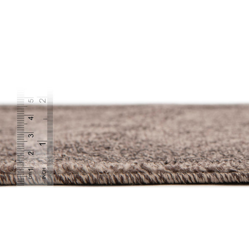 Horizon Collection Area Rug - Apex (Brown) Rectangular Brown lifestyle 37