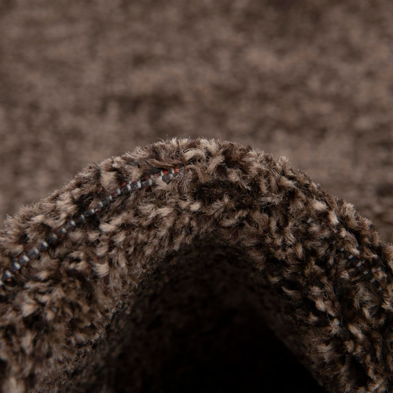 Horizon Collection Area Rug - Apex (Brown) Rectangular Brown lifestyle 49