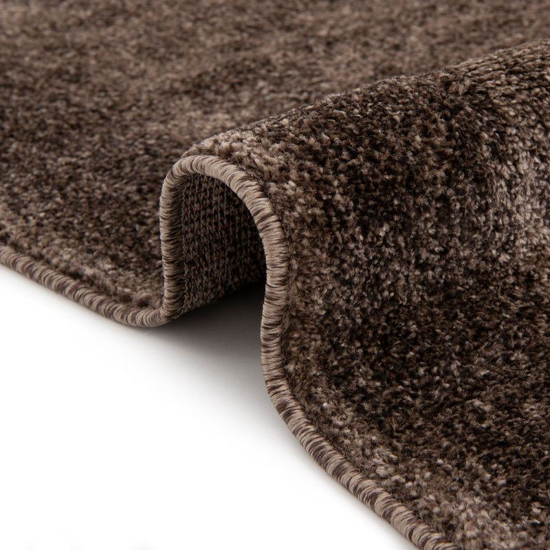 Horizon Collection Area Rug - Apex (Brown) Rectangular Brown lifestyle 57