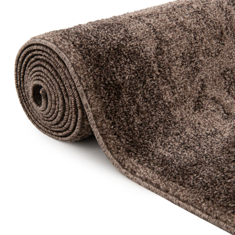 Horizon Collection Area Rug - Apex (Brown) Rectangular Brown lifestyle 65