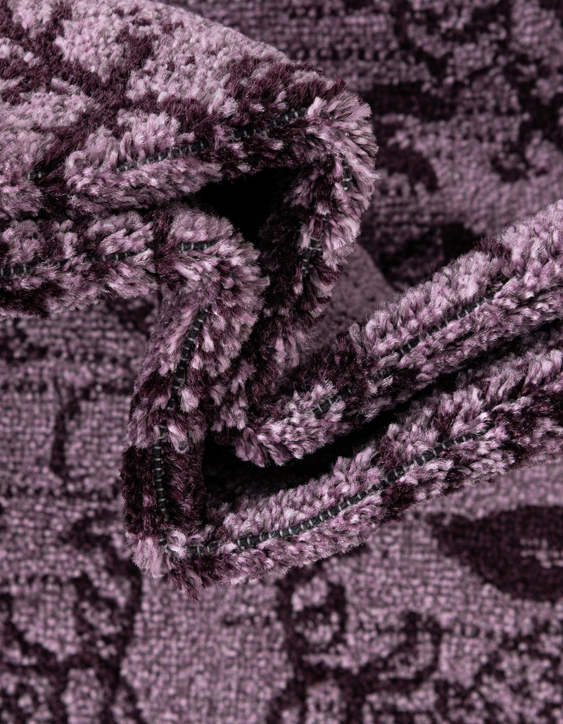 Horizon Collection Area Rug - Apex (Purple) Rectangular Purple lifestyle 56
