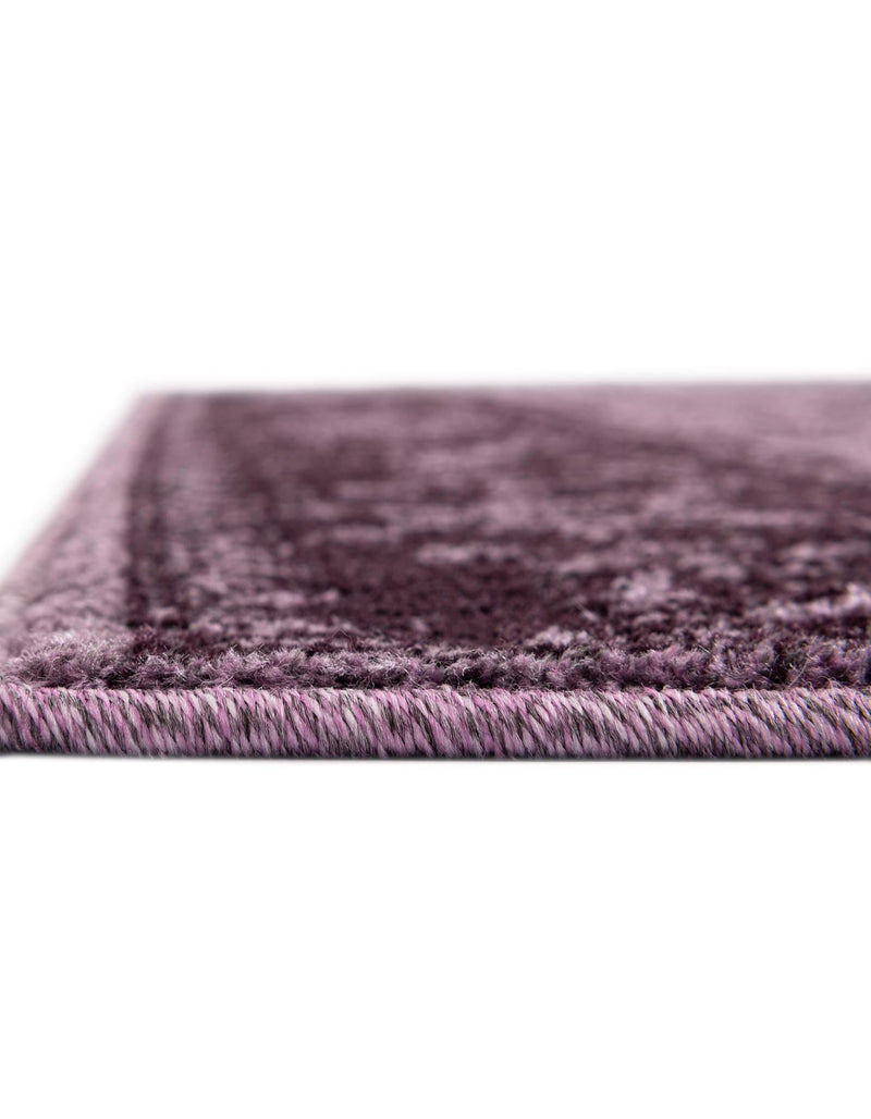Horizon Collection Area Rug - Apex (Purple) Runner Purple lifestyle 27