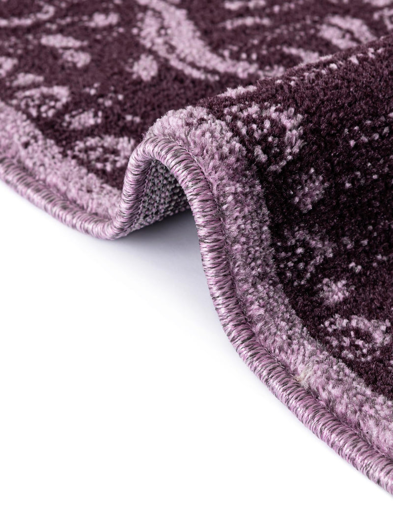 Horizon Collection Area Rug - Apex (Purple) Runner Purple lifestyle 36