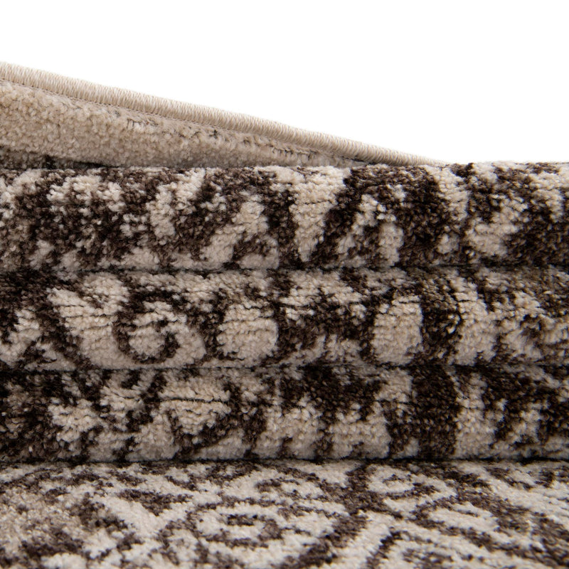 Horizon Collection Area Rug - Sierra Rectangle Beige lifestyle 25