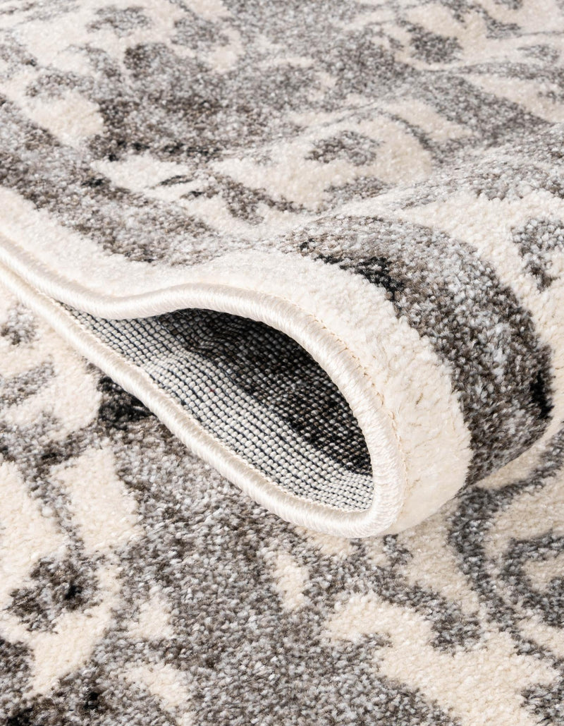 Horizon Collection Area Rug - Sierra Rectangle Ivory and Gray lifestyle 19