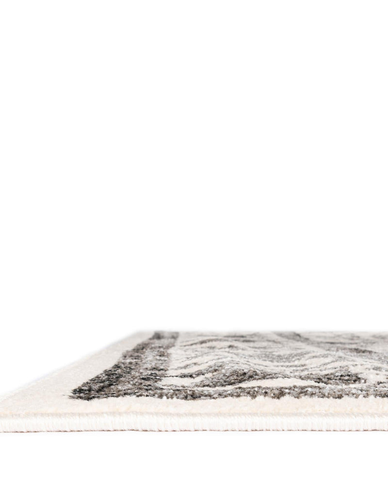 Horizon Collection Area Rug - Sierra Rectangle Ivory and Gray lifestyle 21