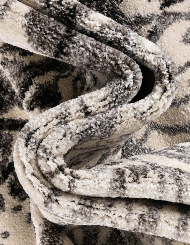 Horizon Collection Area Rug - Sierra Rectangle Ivory and Gray lifestyle 23