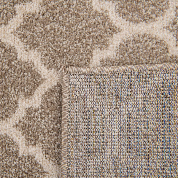 Lattice Gardens Collection Area Rug - Bloomfield (Light Brown) Rectangular Light Brown lifestyle 54