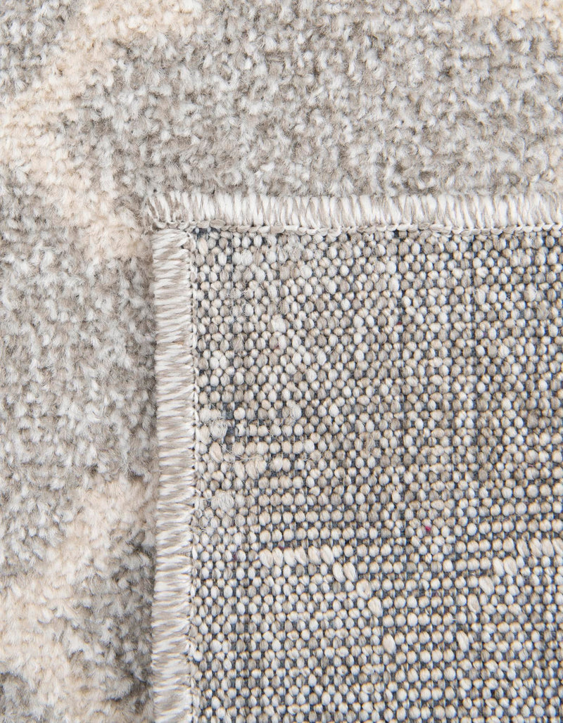 Lattice Gardens Collection Area Rug - Bloomfield (Light Gray) Rectangular Light Gray lifestyle 72