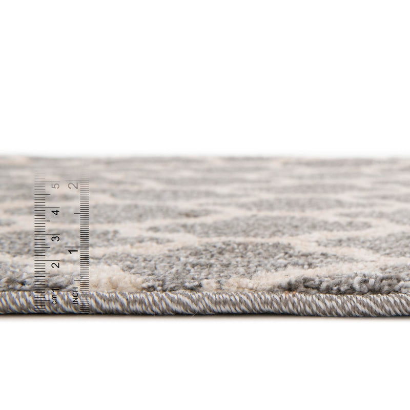 Lattice Gardens Collection Area Rug - Bloomfield (Dark Gray) Rectangular Dark Gray lifestyle 61