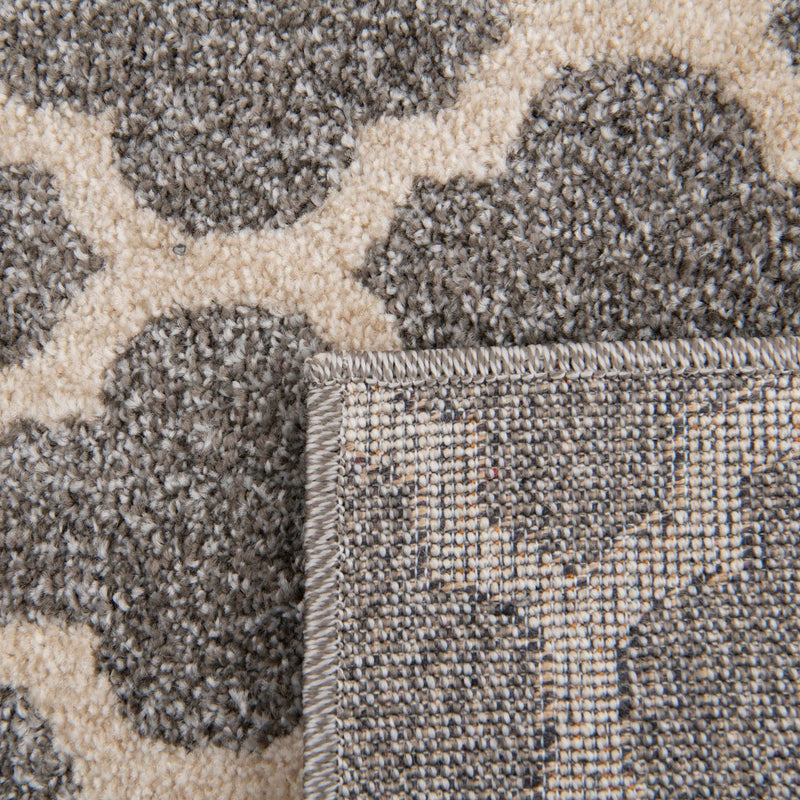 Lattice Gardens Collection Area Rug - Bloomfield (Dark Gray) Rectangular Dark Gray lifestyle 73