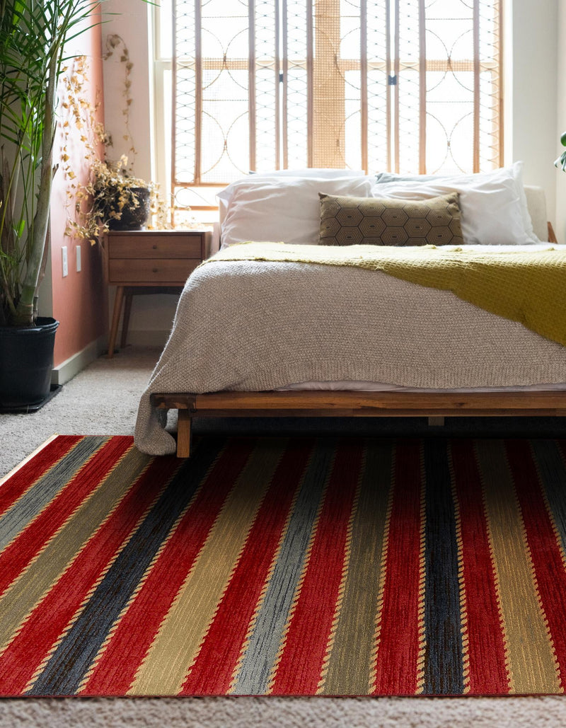Zagros Oasis Collection Area Rug - Behbahan Rectangle Multi lifestyle 8