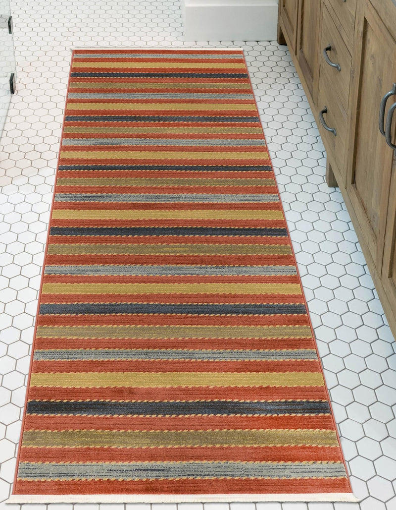 Zagros Oasis Collection Area Rug - Behbahan Runner Multi lifestyle 73