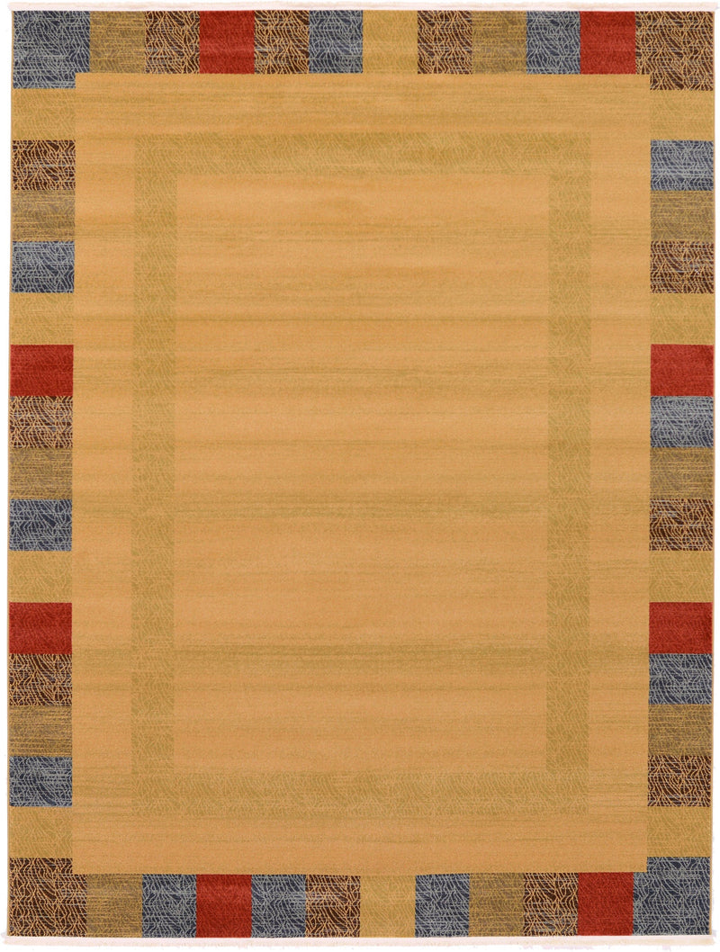 Zagros Oasis Collection Area Rug - Aligoodarz Rectangle Beige Main