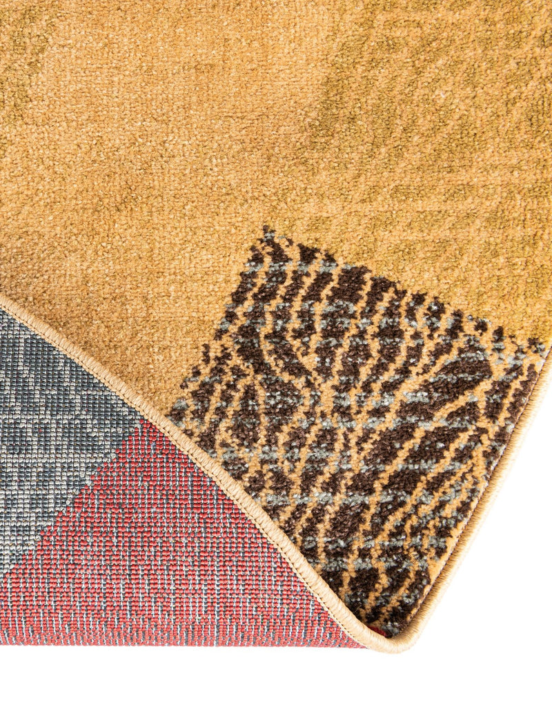 Zagros Oasis Collection Area Rug - Aligoodarz Round Beige lifestyle 69