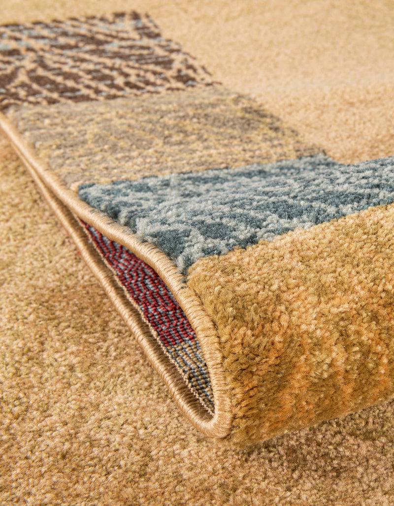 Zagros Oasis Collection Area Rug - Aligoodarz Rectangular Beige lifestyle 35