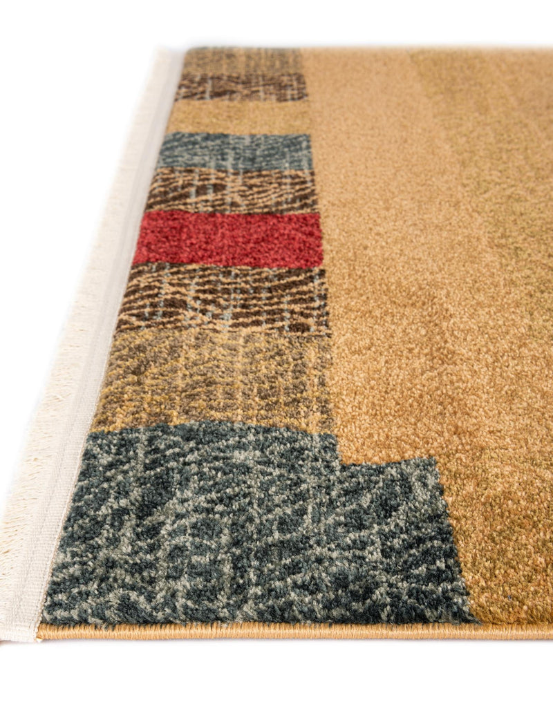 Zagros Oasis Collection Area Rug - Aligoodarz Rectangular Beige lifestyle 39