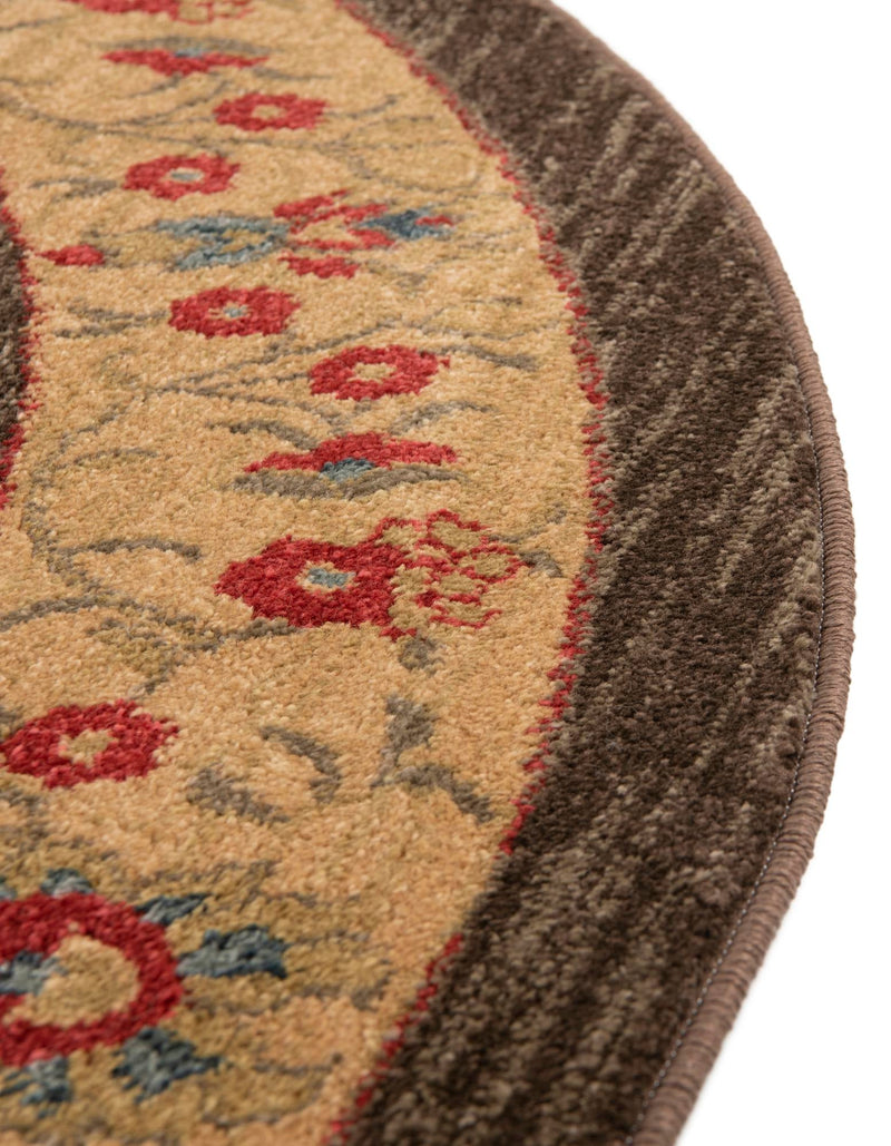 Chelsea Elegance Collection Area Rug - Camden Round Multi lifestyle 48