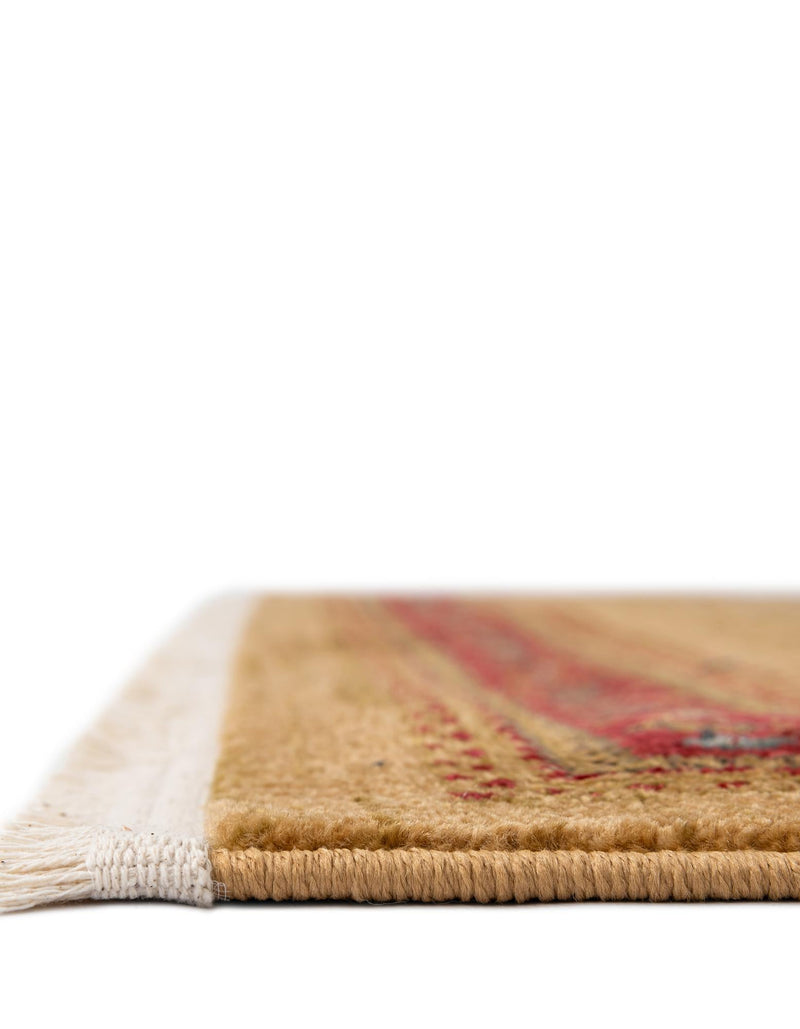 Zagros Oasis Collection Area Rug - Ilam Rectangular Tan lifestyle 45