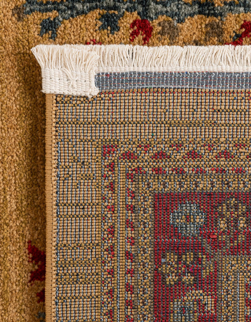 Zagros Oasis Collection Area Rug - Ilam Rectangular Tan lifestyle 51