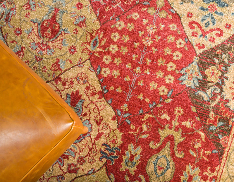 Chelsea Elegance Collection Area Rug - Camden Rectangular Tan lifestyle 39