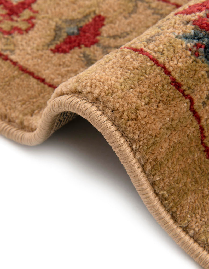 Chelsea Elegance Collection Area Rug - Camden Rectangular Tan lifestyle 62