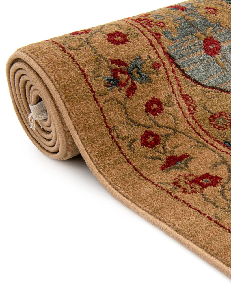 Chelsea Elegance Collection Area Rug - Camden Rectangular Tan lifestyle 70