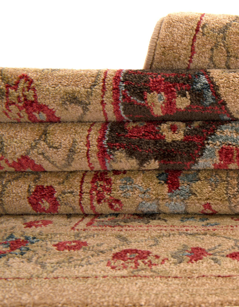 Chelsea Elegance Collection Area Rug - Camden Rectangular Tan lifestyle 80