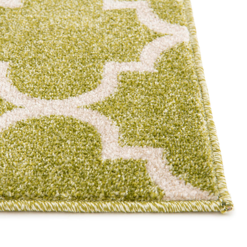 Lattice Gardens Collection Area Rug - Bloomfield (Light Green) Rectangular Light Green lifestyle 59