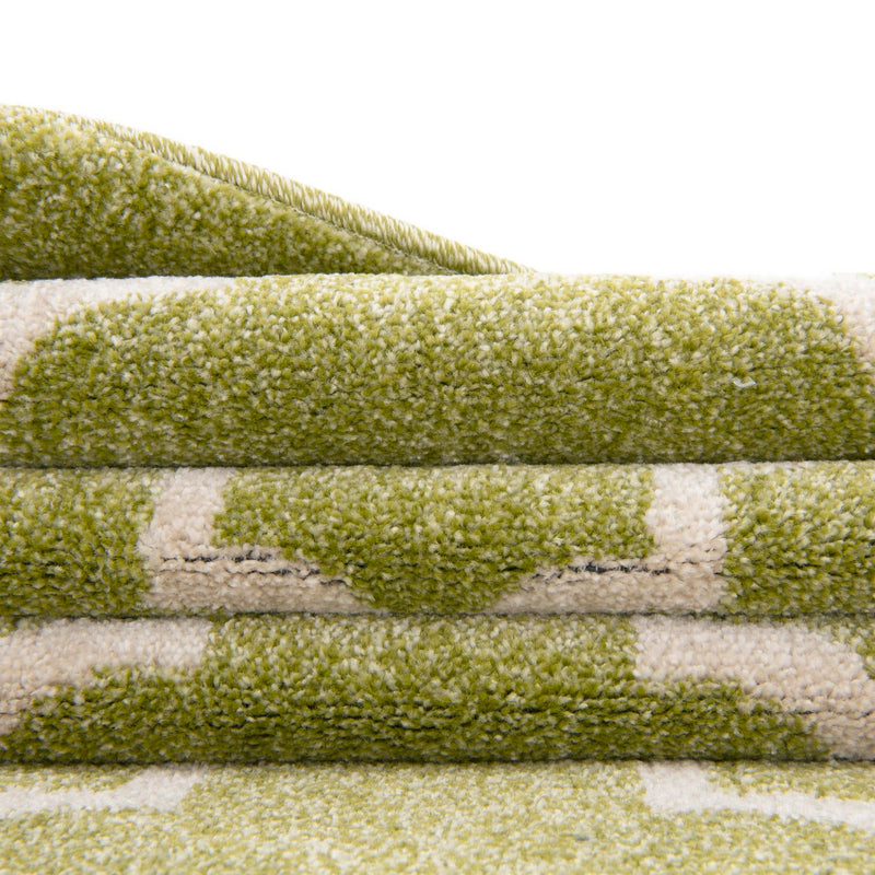Lattice Gardens Collection Area Rug - Bloomfield (Light Green) Rectangular Light Green lifestyle 72