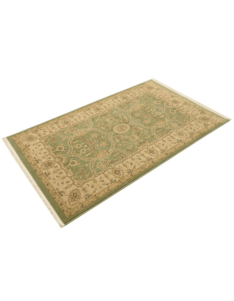 Chelsea Elegance Collection Area Rug - Stockwell Rectangle Light Green lifestyle 28