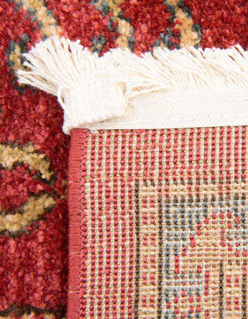 Persian Elegance Collection Area Rug - Mashhad Rectangular Red lifestyle 37
