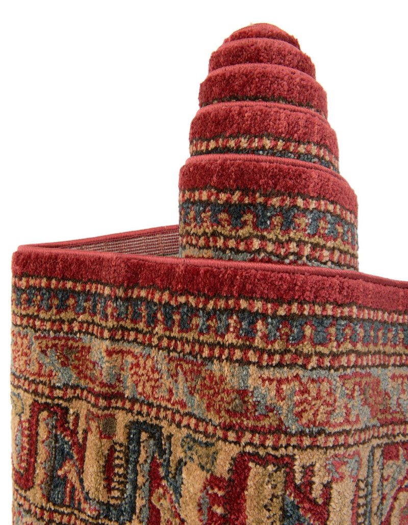 Persian Elegance Collection Area Rug - Mashhad Rectangular Red lifestyle 43