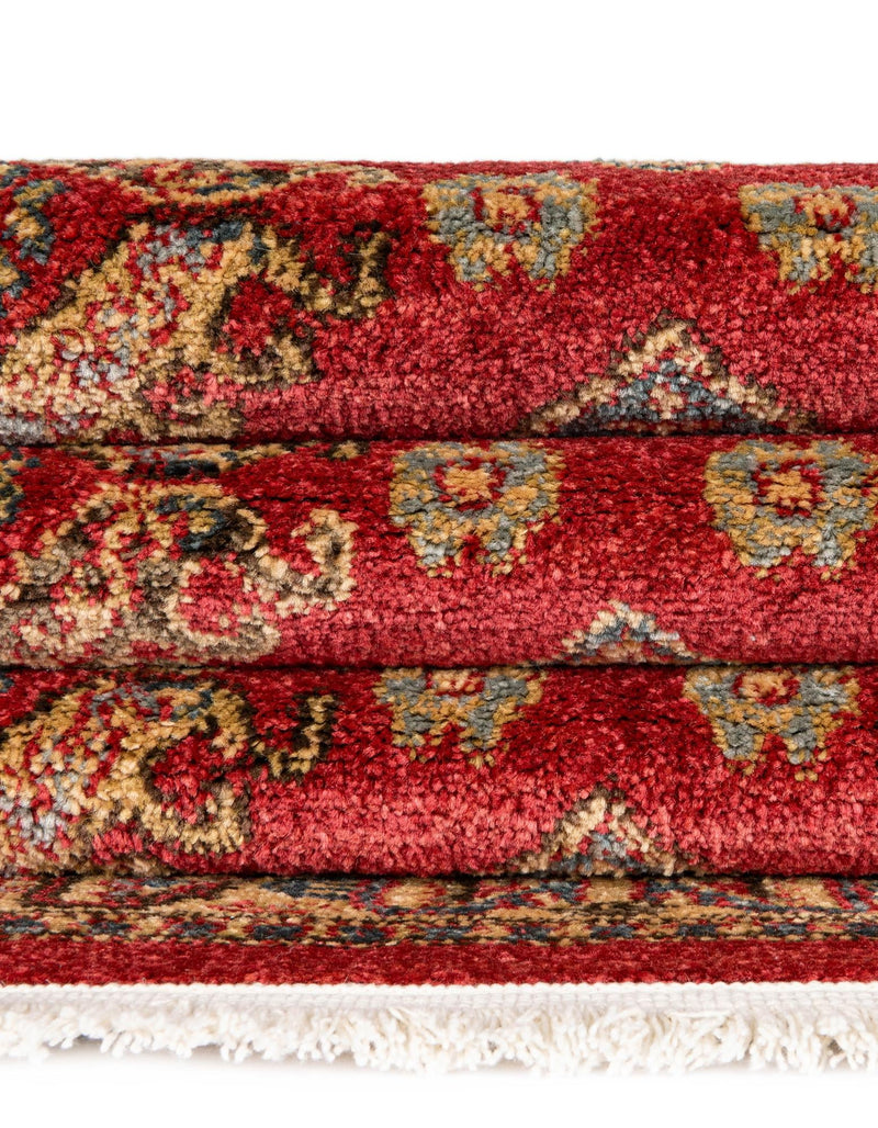 Persian Elegance Collection Area Rug - Mashhad Rectangle Red lifestyle 6