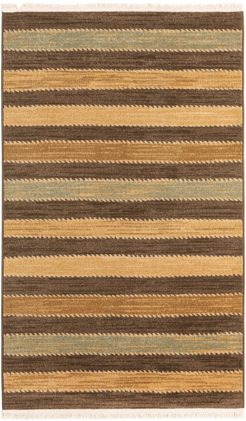 Zagros Oasis Collection Area Rug - Behbahan Rectangle Brown lifestyle 2