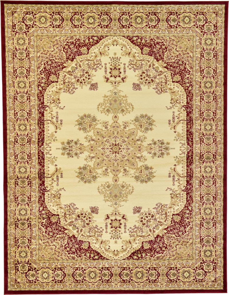 Versailles Elegance Collection Area Rug - Marly Rectangle Cream Main