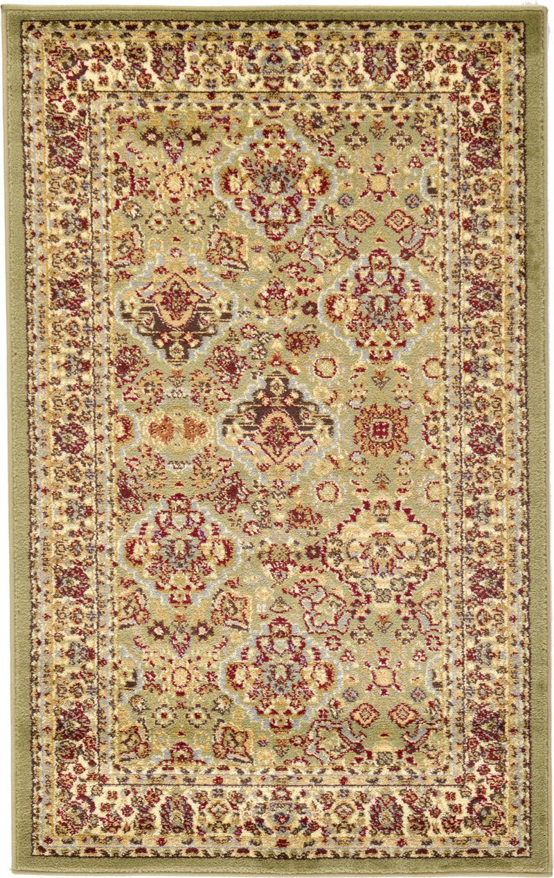 Jaipur Elegance Collection Area Rug - Sawai Rectangle Light Green lifestyle 4