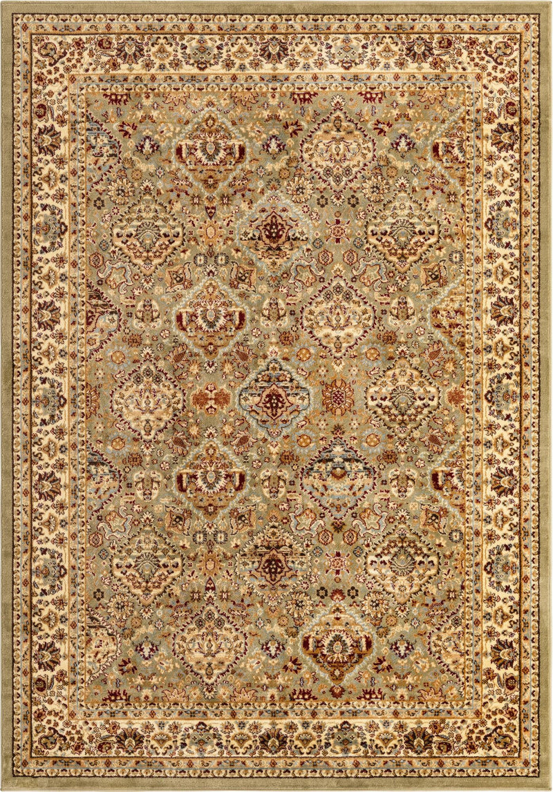 Jaipur Elegance Collection Area Rug - Sawai Rectangle Light Green lifestyle 2