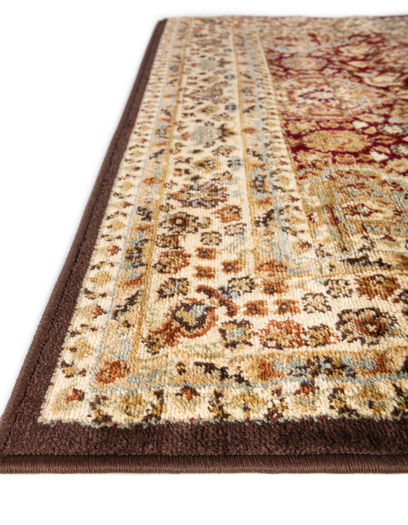 Jaipur Elegance Collection Area Rug - Sawai Rectangle Red and Brown lifestyle 55