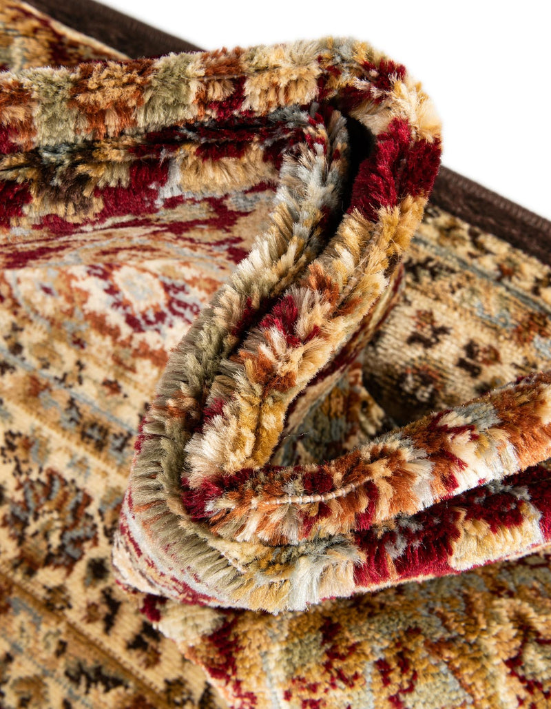 Jaipur Elegance Collection Area Rug - Sawai Rectangle Red and Brown lifestyle 56