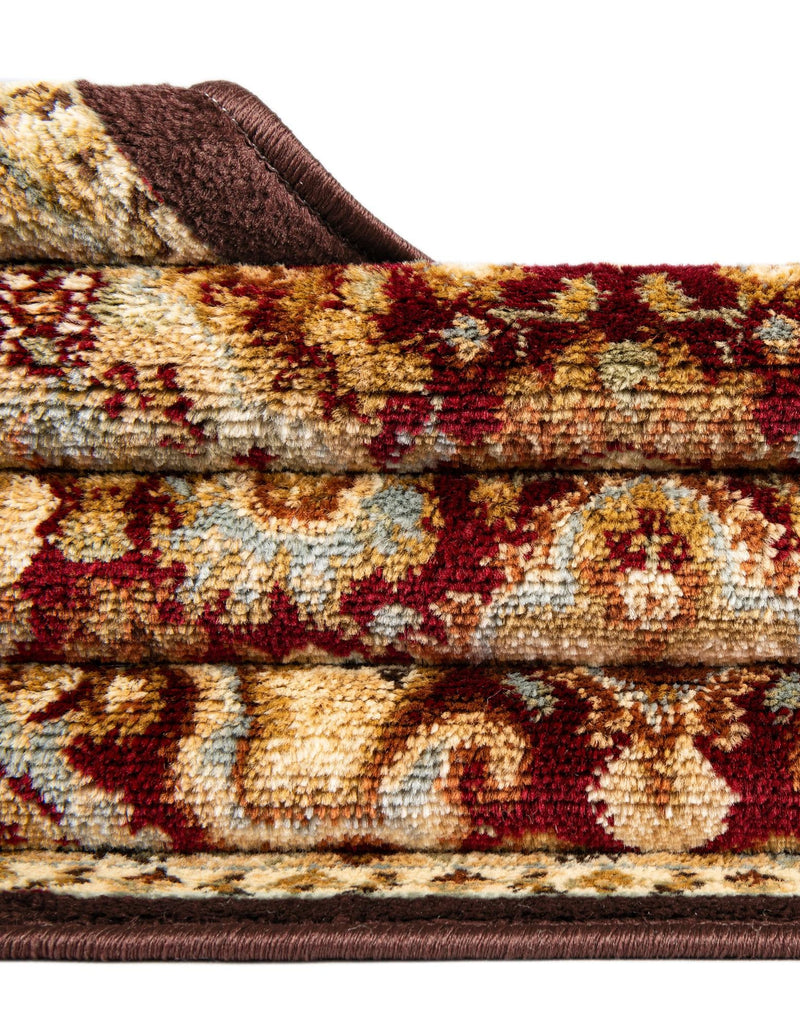 Jaipur Elegance Collection Area Rug - Sawai Rectangle Red and Brown lifestyle 62