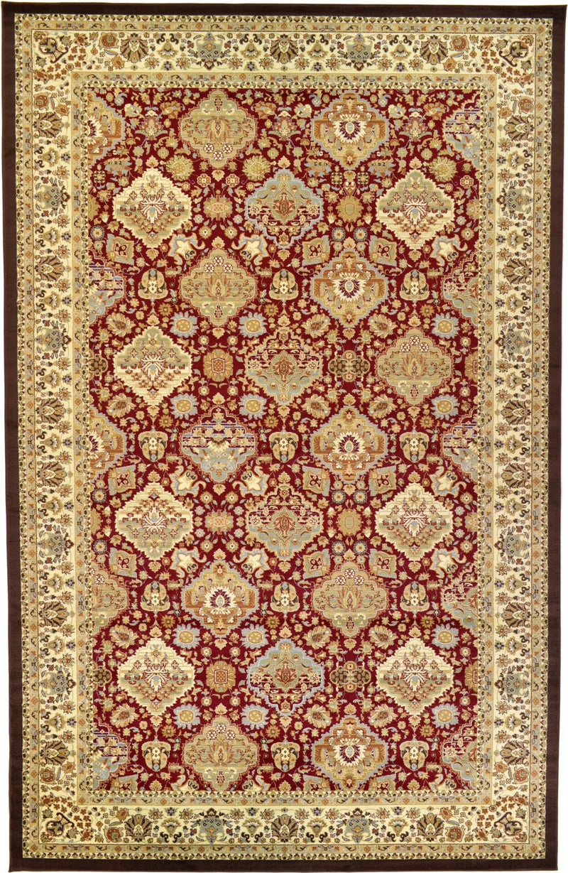 Jaipur Elegance Collection Area Rug - Sawai Rectangle Red lifestyle 3