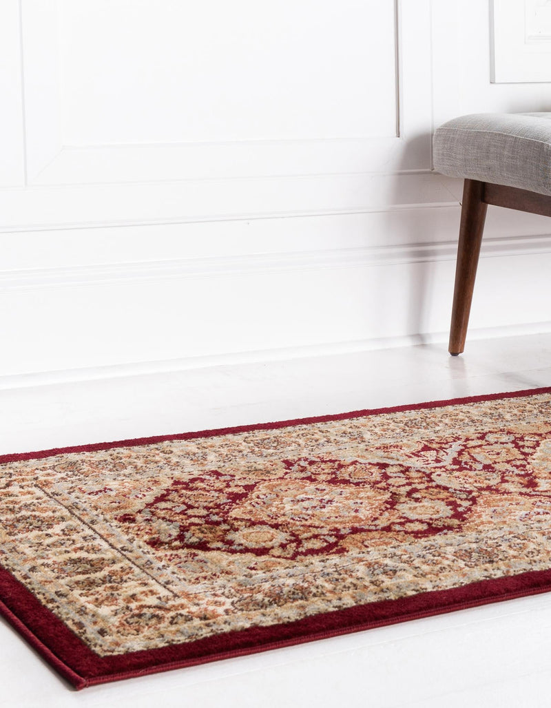 Jaipur Elegance Collection Area Rug - Sawai Runner Red lifestyle 85