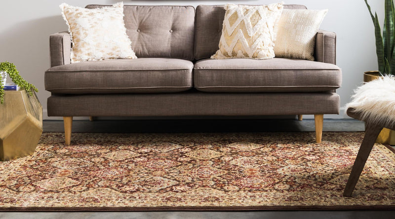 Jaipur Elegance Collection Area Rug - Sawai Rectangle Brown lifestyle 10