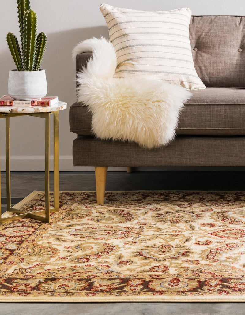 Jaipur Elegance Collection Area Rug - Gaitore Rectangle Cream lifestyle 14